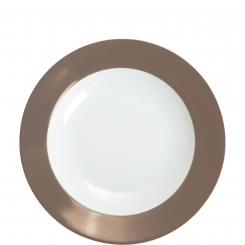 Suppenteller 22 cm warm gray Pronto Colore KAHLA 