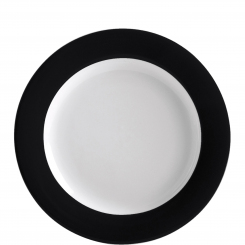 Brunch-Teller 23 cm pure black Pronto Colore KAHLA 