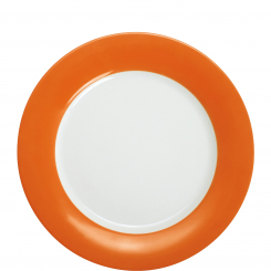 Brunch-Teller 23 cm sunset orange Pronto Colore KAHLA 