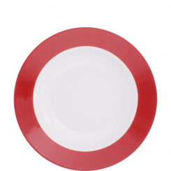 Suppenteller 22 cm cherry red Pronto Colore KAHLA 