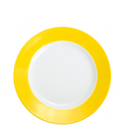 Frühstücksteller 20,5 cm sunny yellow Pronto Colore KAHLA 