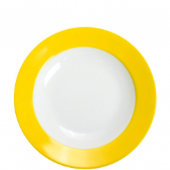 Suppenteller 22 cm sunny yellow Pronto Colore KAHLA 