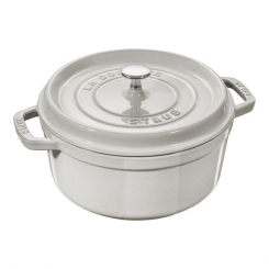 Cocotte rund Weißer Trüffel Staub 