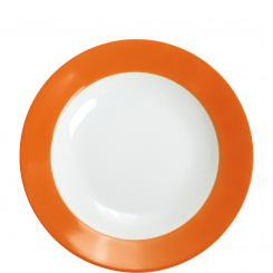 Suppenteller 22 cm sunset orange Pronto Colore KAHLA 