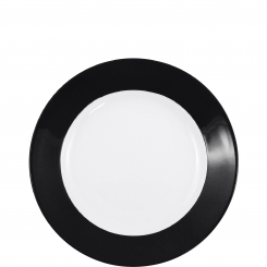 Frühstücksteller 20,5 cm pure black Pronto Colore KAHLA 