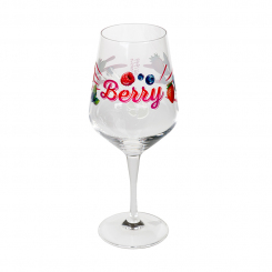 Cocktailglas Spritz Berry 550ml mit 3D-Reliefdruck farbig, ab 12 Stück 