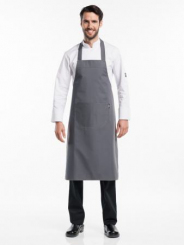 Grau Latzschürze, Chaud Devant 