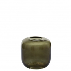 Glasvase mossgrün 15 cm Style Lights WMF 