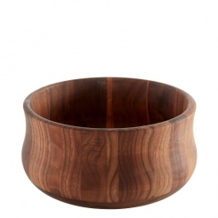 Schüssel M Holz (Walnuss) rund 25 x 12,5 cm WMF Style Lights Wood 