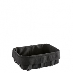 Brotkorb S Edelstahl schwarz beschichtet/ Stoff Style Lights Textil WMF 