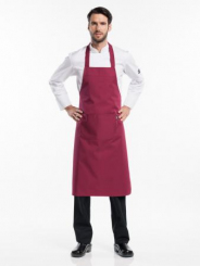Burgundy Latzschürze, Chaud Devant 