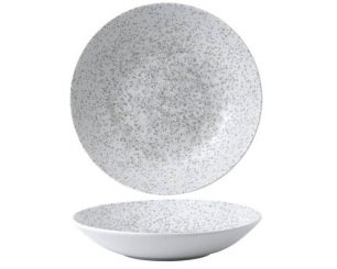 Churchill Menu Shades Caldera Chalk White Teller tief coupe 25 cm 