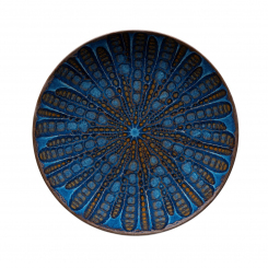 Teller flach 27cm Classic Blue Mirna Mäser 