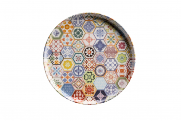 Teller flach 28cm Uno Amarante Mäser 