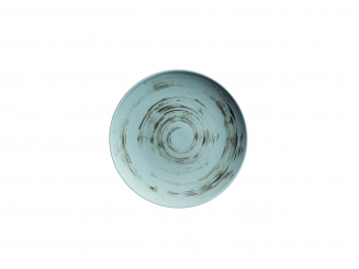 Dessertteller 22,7 cm hellblau Porzellan Derby Mäser 