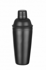 Cobbler Shaker schwarz 3-teilig BarUp Hendi 