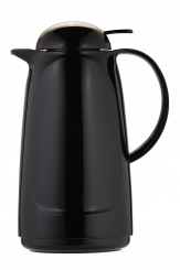 Isolierkanne 1,0 l Schwarz Relax Push Helios 