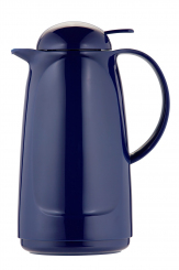 Isolierkanne 1,0 l Dunkelblau Relax Push Helios 