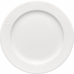 Teller flach mit Fahne 20 cm Carat Bauscher 