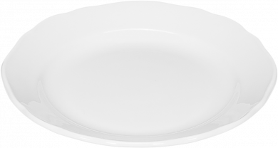 Teller flach mit Fahne 15 cm Marie Christine Bauscher 