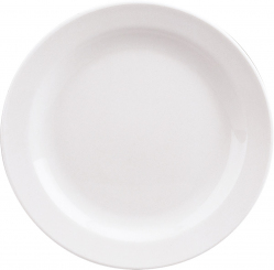 Dessertteller flach mit Fahne 19 cm Form 98 von Schönwald 