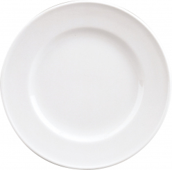 Brotteller flach mit Fahne breit 15 cm Form 98 von Schönwald 