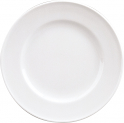 Dessertteller flach mit Fahne breit 19 cm Form 98 von Schönwald 