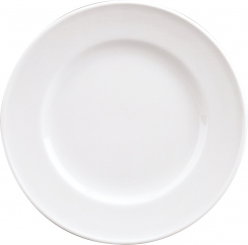 Kuchenteller flach mit Fahne breit 24 cm Form 98 von Schönwald 