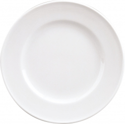 Speiseteller flach mit Fahne breit 28 cm Form 98 von Schönwald 