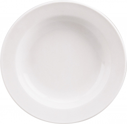 Suppenteller tief mit Fahne 23 cm Form 98 von Schönwald 