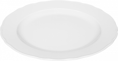 Teller flach mit Fahne 31 cm Marie Christine Bauscher 