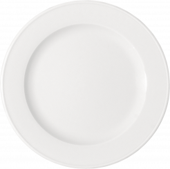 Teller flach mit Fahne 23 cm Bonn/Bistro Bauscher 