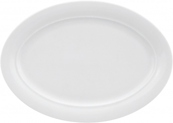 Platte oval mit Fahne 26 x 18 cm Avanti Gusto von Schönwald 