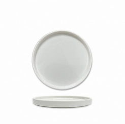 Teller rund mit Rand 178 x 178 x 18 mm Rim Line von Q Squared 