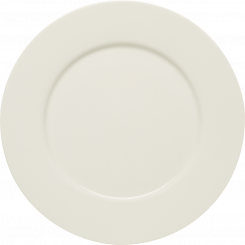 Teller flach mit Fahne 22 cm Purity Classic Bauscher 