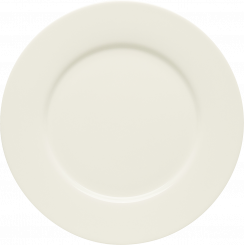 Teller flach mit Fahne 24 cm Purity Classic Bauscher 