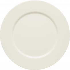 Teller flach mit Fahne 26 cm Purity Classic Bauscher 