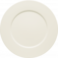 Teller flach mit Fahne 32 cm Purity Classic Bauscher 