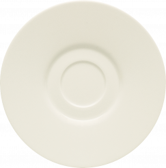 Untertasse mit Doppelspiegel 16 cm Purity Classic Bauscher 
