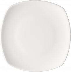 Teller flach coup viereckig 21 cm Options Bauscher 