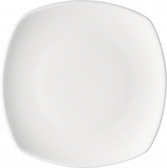 Teller flach coup viereckig 27 cm Options Bauscher 