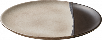 Teller flach rund coup 29 cm Spot on Black Playground 