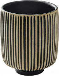 Kaffeetasse 30 cl Nara White & Black Playground 