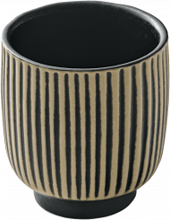 Espressotasse 10 cl Nara White & Black Playground 