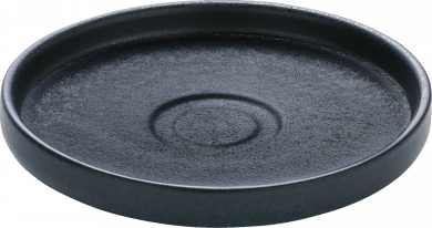 Kombiuntertasse rund 15 cm Nara Schwarz Playground 