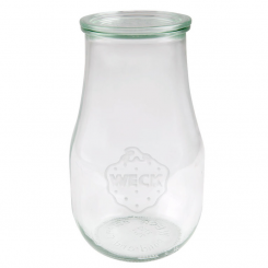 Weck Tulpenglas 2.700 ml mit Deckel Set 8-teilig 