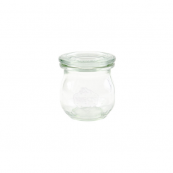 Weck-Mini-Tulpenglas 75 ml mit Deckel Set 24-teilig 