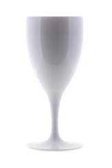 Weinglas weiß 24 cl Kunststoff geeicht 0,2 l Q Squared 