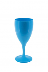 Weinglas aqua adriablau 24 cl Kunststoff geeicht 0,2 l Q Squared 