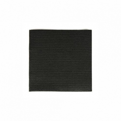 Servietten, 2-lagig 1/4-Falz 20 cm x 20 cm schwarz "PUNTO" 